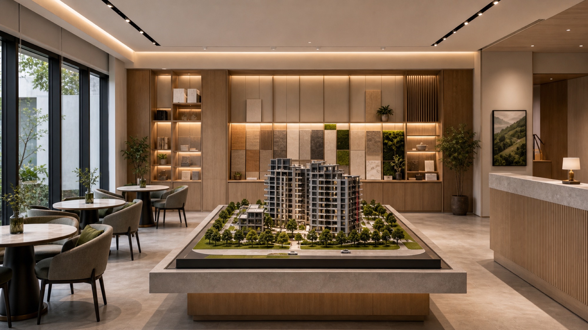 建案接待中心空間